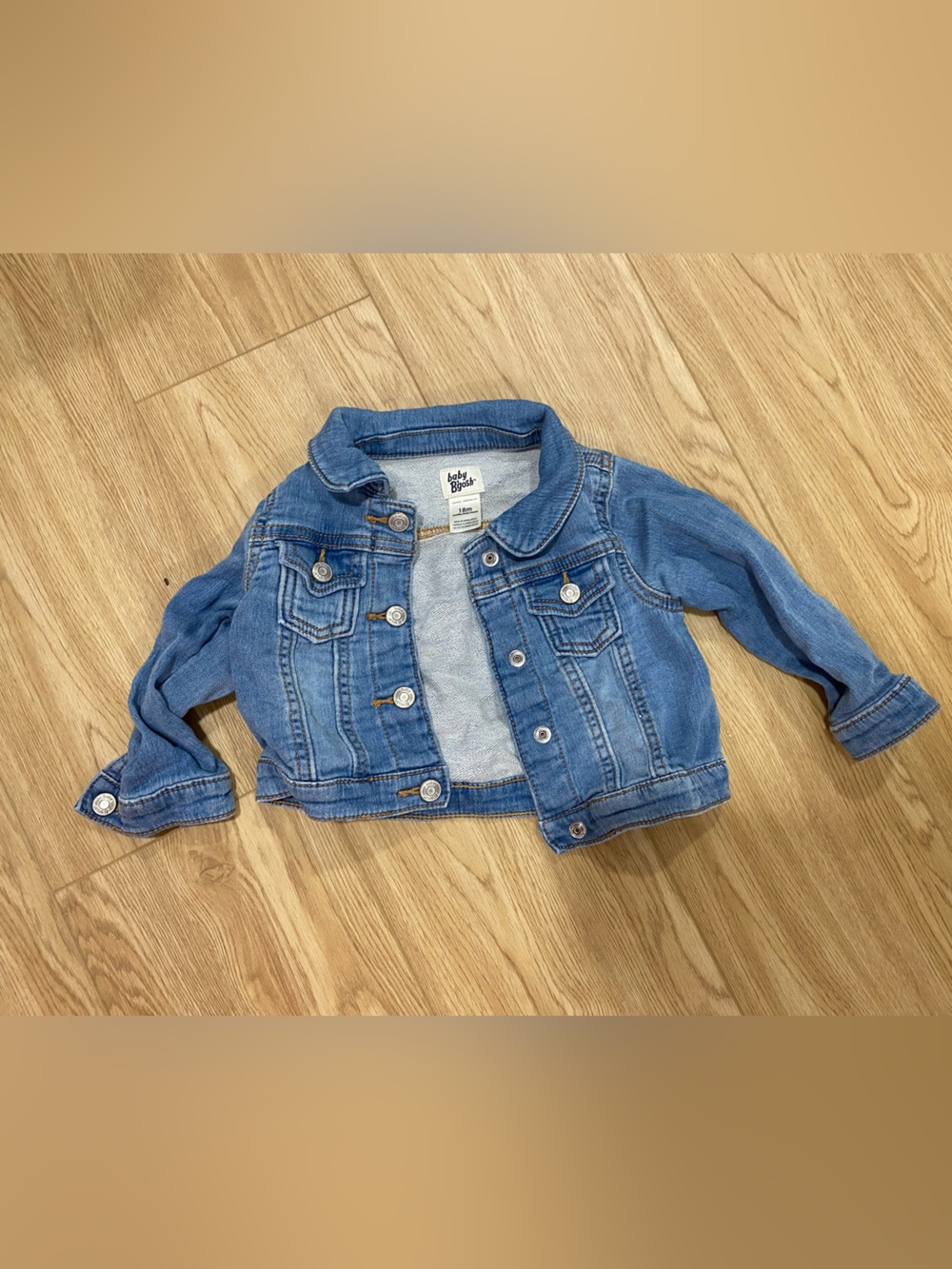 Baby B’Gosh Light Blue Denim Jacket with Snap Buttons